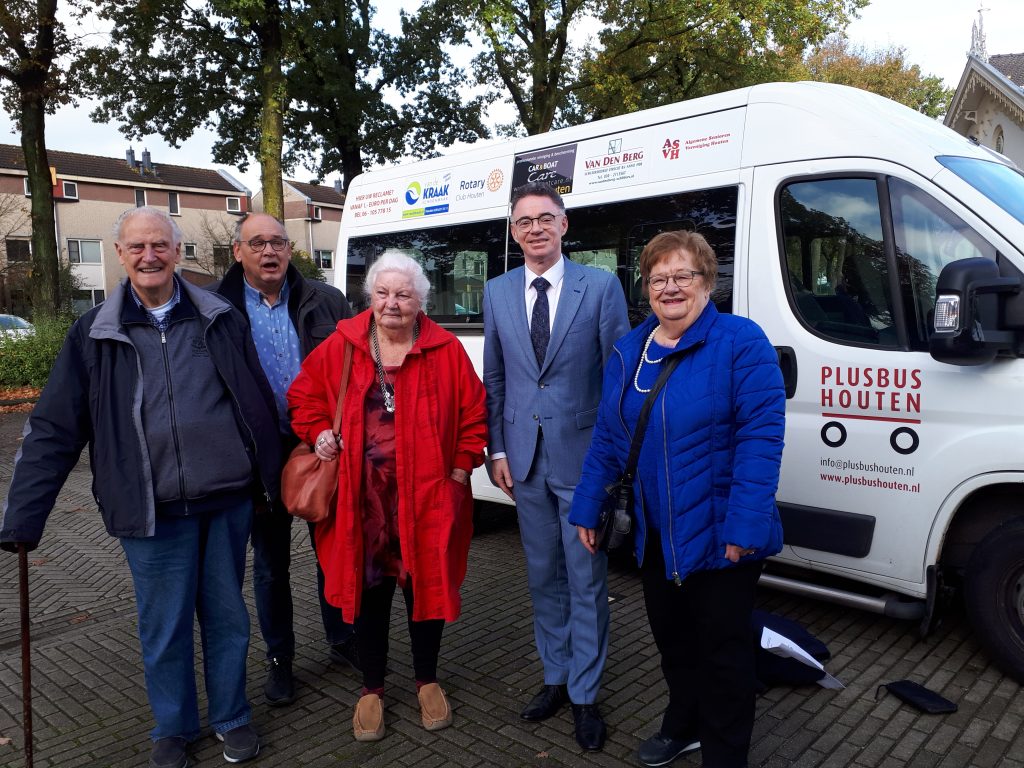 Burgemeester ontmoet PlusBus Houten PlusBus Houten